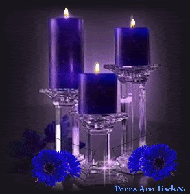 candles and flowers photo: CANDLES FLOWERS blues.gif
