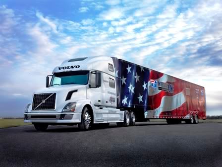 USA FLAG TRUCK Pictures, Images and Photos