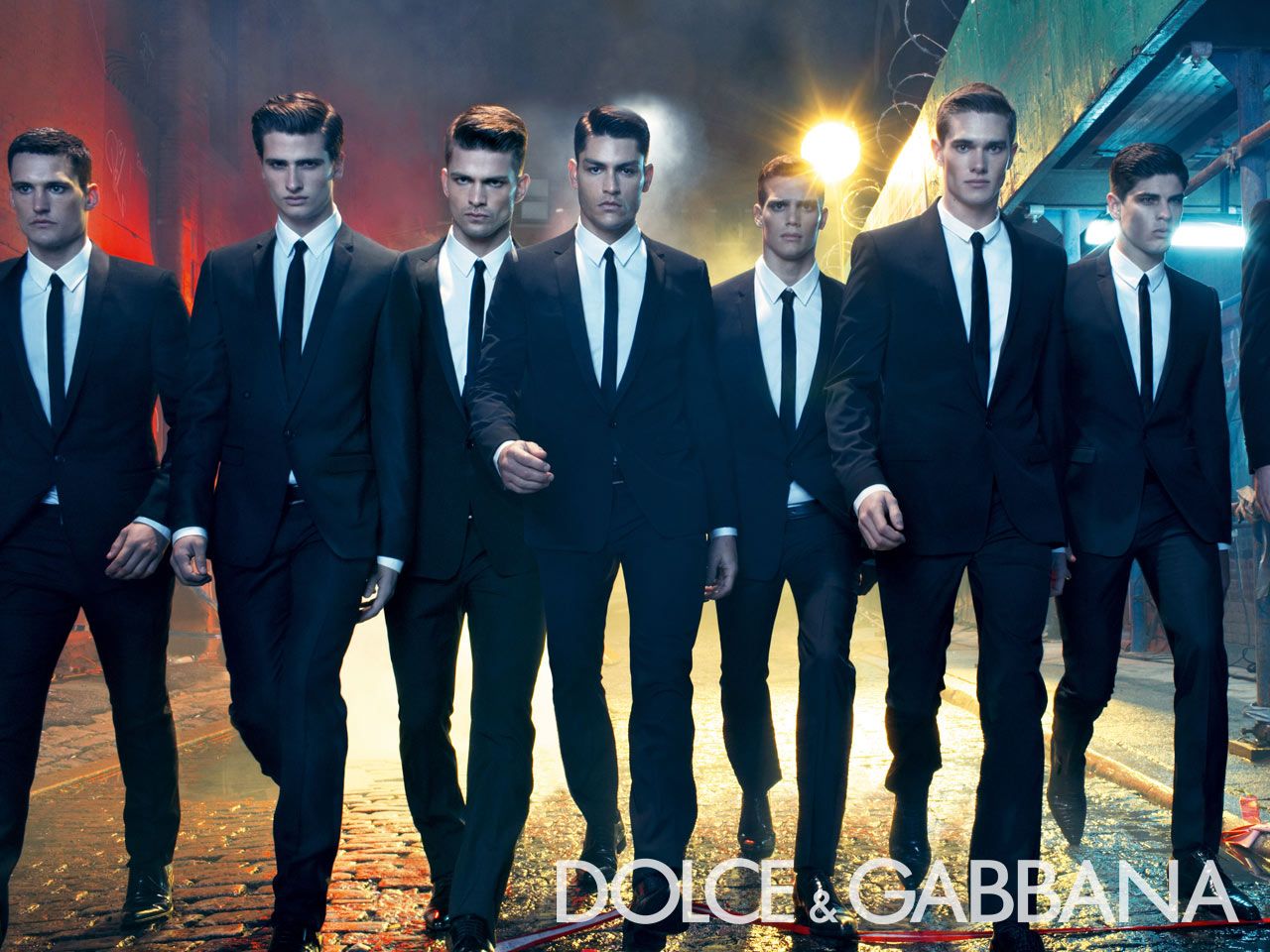 100 Male Models: Dolce &amp; Gabbana SS08
