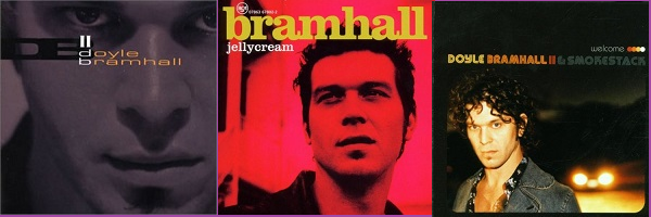 DB2 SOLO DISCOGRAPHY (L to R): DOYLE BRAMHALL II (1996) JELLYCREAM (1999) Doyle Bramhall II & Smokestack's 