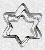 3PCE STAR COOKIE CUTTERS 3PCE STAR COOKIE CUTTERS