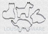 ANIMAL BISCUIT PASTRY CUTTERS
