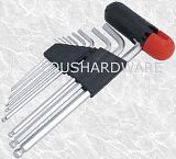 9PC BALL HEX KEYS