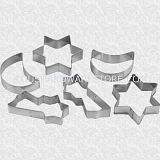 STAR AND MOON PASTRY CUTTERS