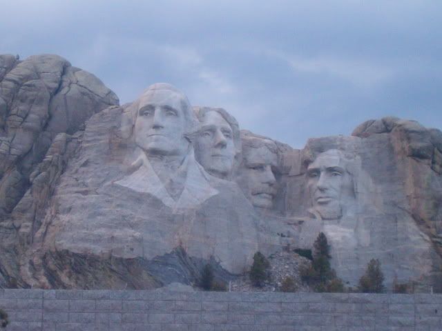 the faces of our Presidents carved out in granite at Mt. Rushmore Pictures, Images and Photos