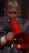 martin & red megaphone