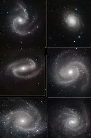 spiral galaxies