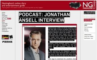 Jonathan Ansell | NG Magazine