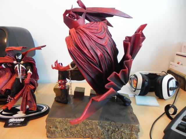 spawn 20th anniversary resin statue