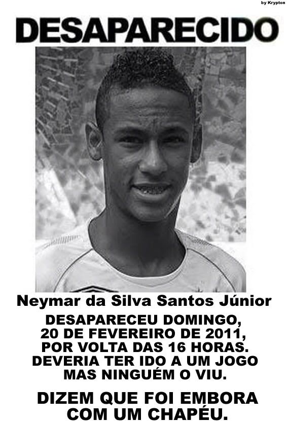 neymar desaparecido