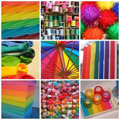 rainbow collage Pictures, Images and Photos