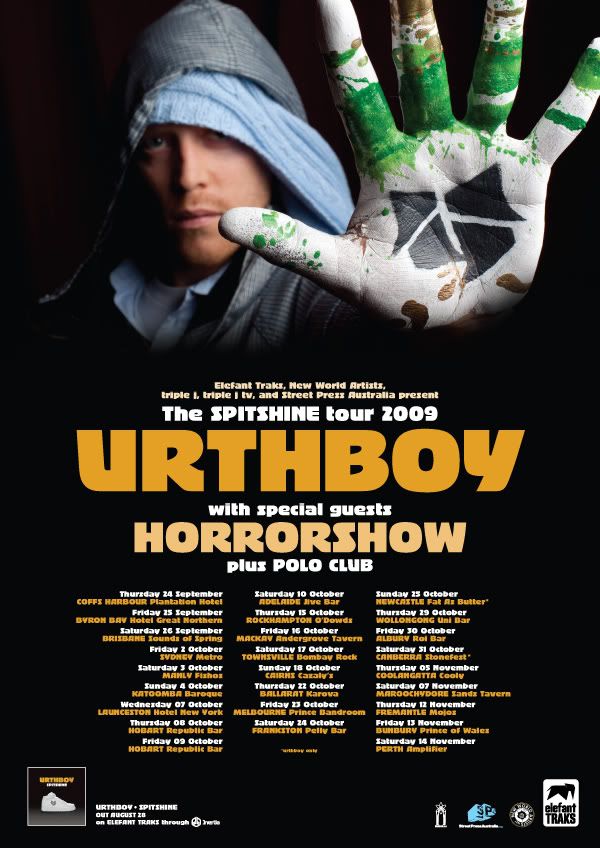 Urthboy Spitshine Tour 2009