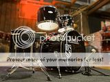 Sonix Drum Kit   with EVANS heads and Custom Bass Head  