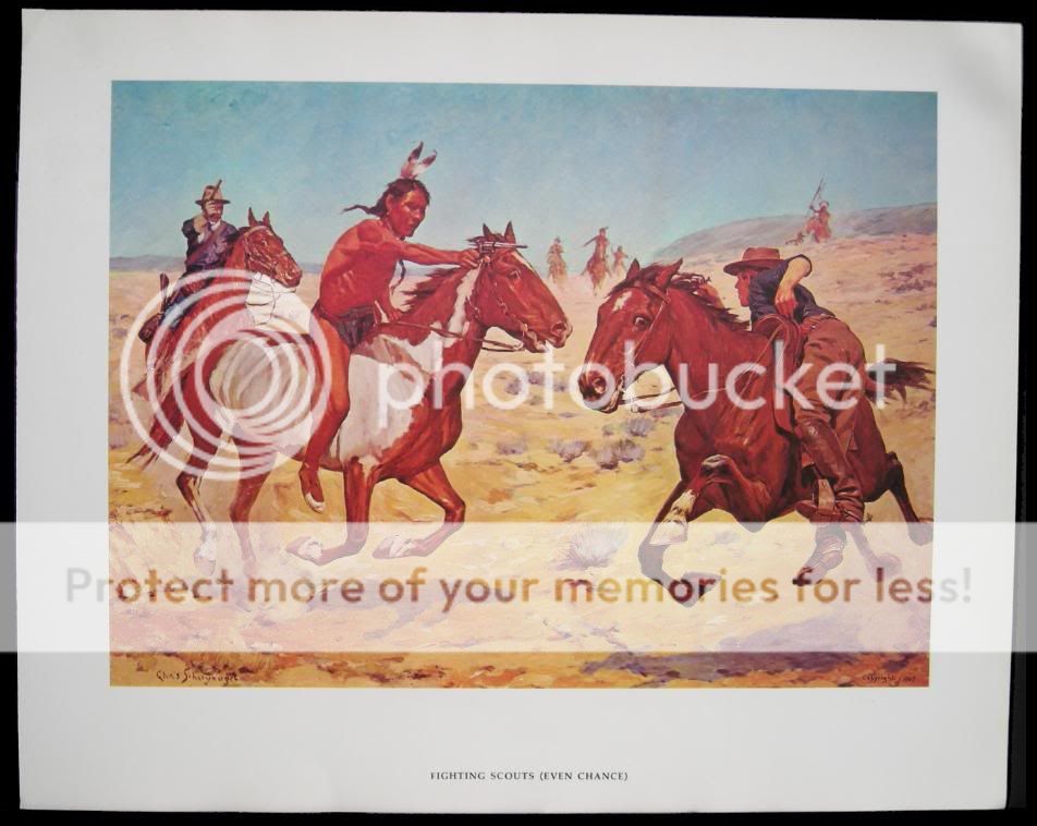 SCHREYVOGEL Plains Indians Pony FIGHTING SCOUTS Cavalry  
