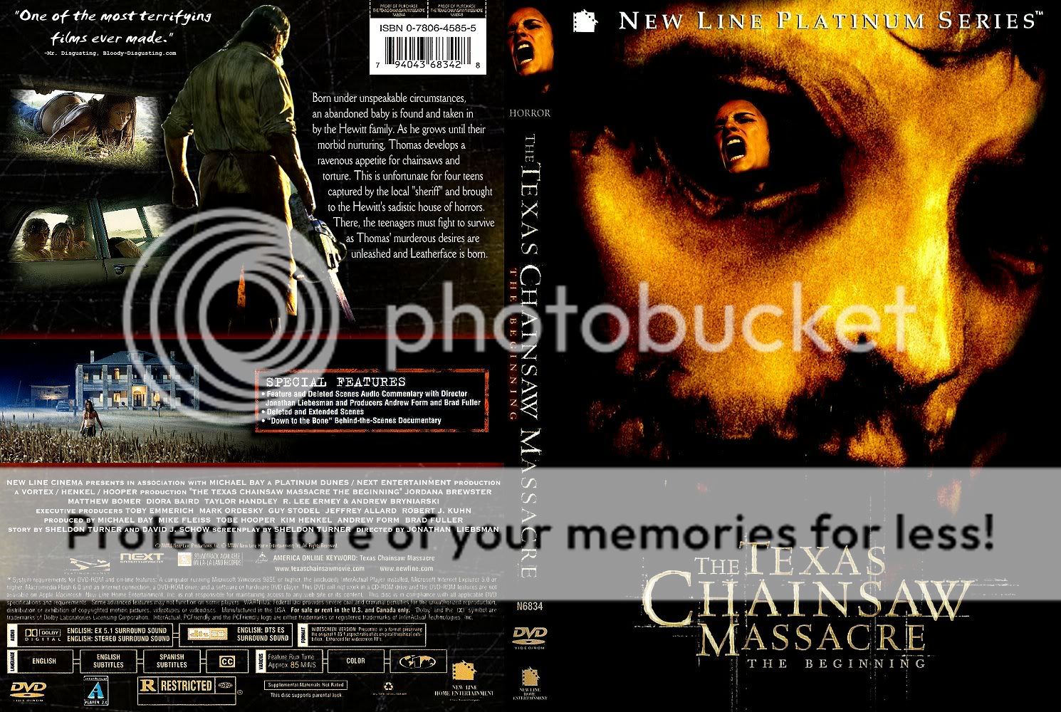 Texas Chainsaw Massacre: The Beginning Custom DVD Cover 17 Photo by ...