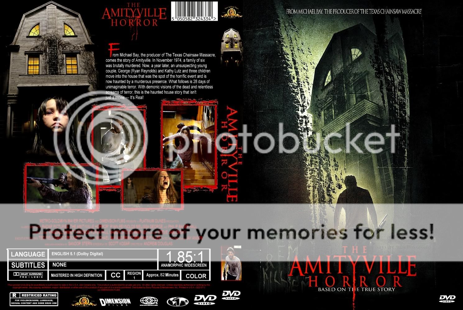 The Amityville Horror (2005) - Custom DVD Cover 1 Photo by cinemink ...