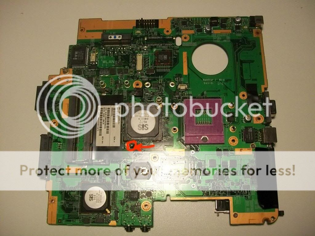 MOTHERBOARD FSC FUJITSU SIEMENS ESPRIMO Mobile V5535 DEFEKT Billig