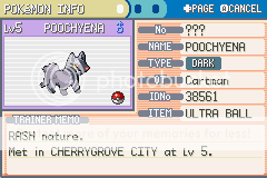 Pokémon Glowing Silver